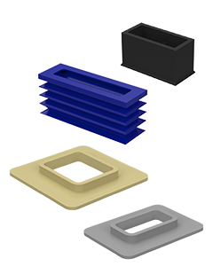 Ventose rettangolari