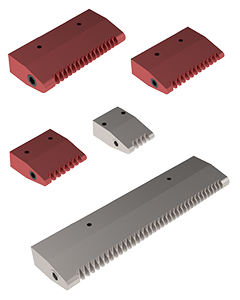 Ugelli a getto piatto