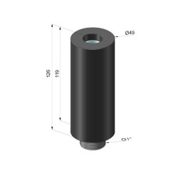 Silenziatore Passante Serie SIL - G1"