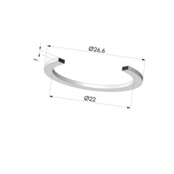 Anello di Rinforzo - Øest 26.6MM