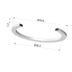 Anello di Rinforzo - Øest 35.8MM