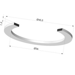 Anello di Rinforzo - Øest 45.5MM