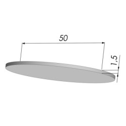 Filtro Bianco Serie FIB Ø 50MM