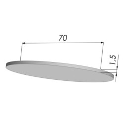 Filtro Bianco Serie FIB Ø 70MM