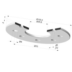 Disco per Inserto 9TTG12A - Alu