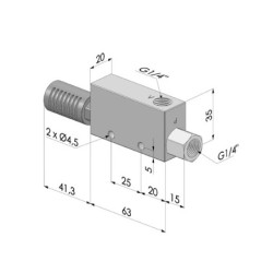 Venturi Monostadio Serie VT - 57% Vuoto