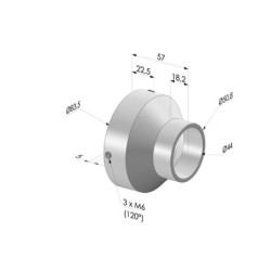 Riduttore per amplificatore d'aria AA 015