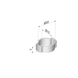 Collari a due Orecchie Ø 11-13MM