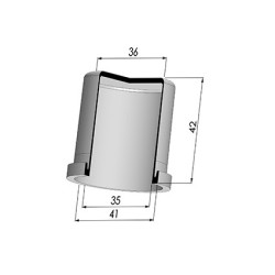 Membrana - Øest 41MM - Øint 35MM - H 42MM