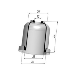 Membrana - Øest 45MM - Øint 35MM - H 44MM