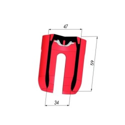 Membrana - Øest 47MM - Øint 34MM - H 59MM