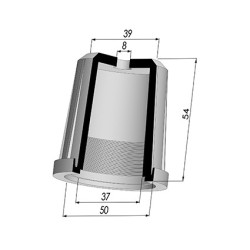 Membrana - Øest 50MM - Øint 37MM - H 54MM