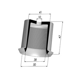 Membrana - Øest 50MM - Øint 38MM - H 47MM