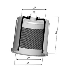 Membrana - Øest 56MM - Øint 49MM - H 56MM