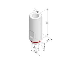 Tubo prolunga cavo TPC A152