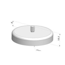 Plot magnetico o57mm