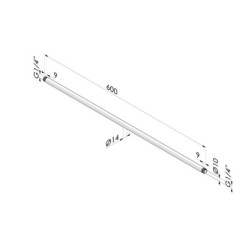 Prolunga di pistole SF -- G -- in alluminio