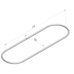 Anello di rinforzo per Ventosa Ovale Serie 4VS 75