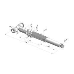 Assieme Molla Serie ER M18 - Z 50MM - Anti rotazione - Attacco vuoto a T