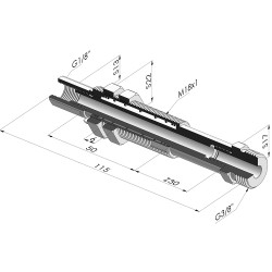 Assieme Molla Serie ER M38 - Z 30MM - Anti rotazione