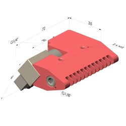 Ugello a Getto Piatto Serie BJP EV - G1/4"