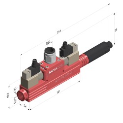 Venturi Monostadio Serie VCR-2 EV CS  - 85 % Vuoto