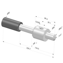 Venturi Monostadio Serie VCR -85 % Vuoto