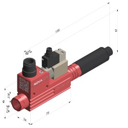 Venturi Monostadio Serie VCR-2 EV - 85 % Vuoto