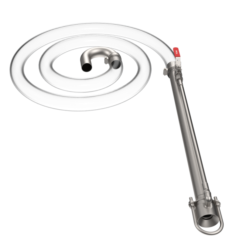Novacom : Canne d'Aspiration Série CANDAS - Inox 316L